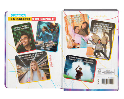 Diario Comix 16 Mesi 25/26 Mini Silky Wave