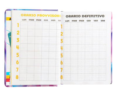 Diario Comix 16 Mesi 25/26 Mini Silky Wave