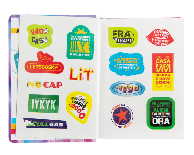 Diario Comix 16 Mesi 25/26 Mini Silky Wave