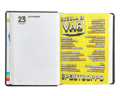 Diario Comix 16 Mesi 25/26 Mignon Charcoal