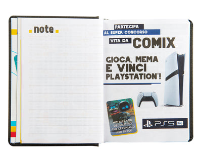 Diario Comix 16 Mesi 25/26 Mignon Charcoal