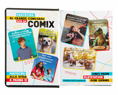Diario Comix 16 Mesi 25/26 Mignon Charcoal