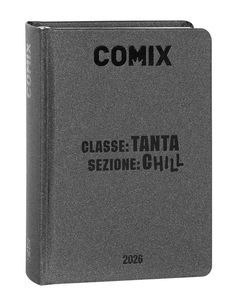 Diario Comix 16 Mesi 25/26 Mignon Charcoal
