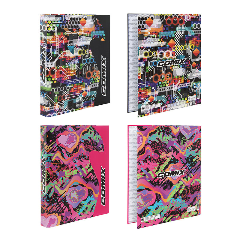 Copertina Anelli Comix Maxi Extra Wave / Dorso 3 cm