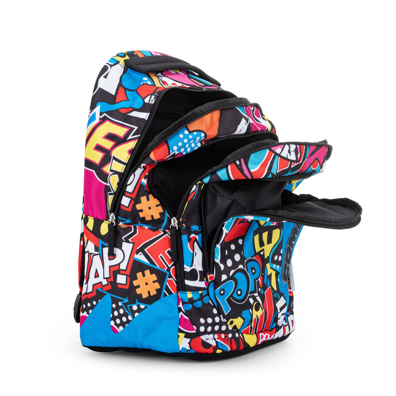 Zaino Organizzato Comix Wave Street Word