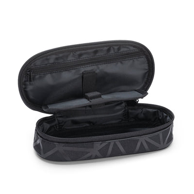 Astuccio Ovale Organizzato Comix Tween Geometric Black