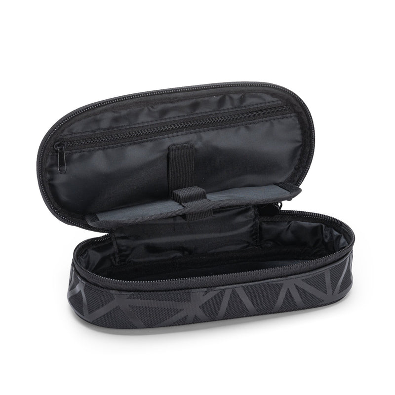 Astuccio Ovale Organizzato Comix Tween Geometric Black