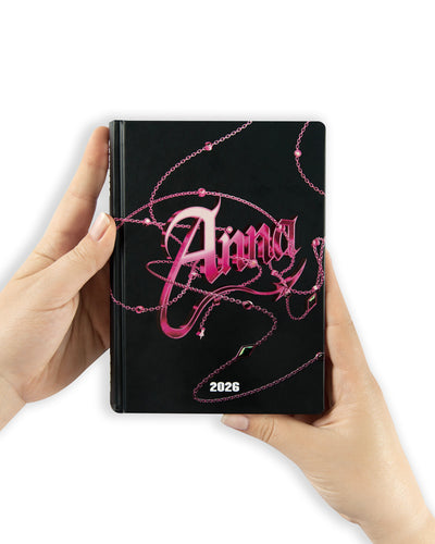 Diario 16 Mesi 25/26 Medium Anna Pepe Black