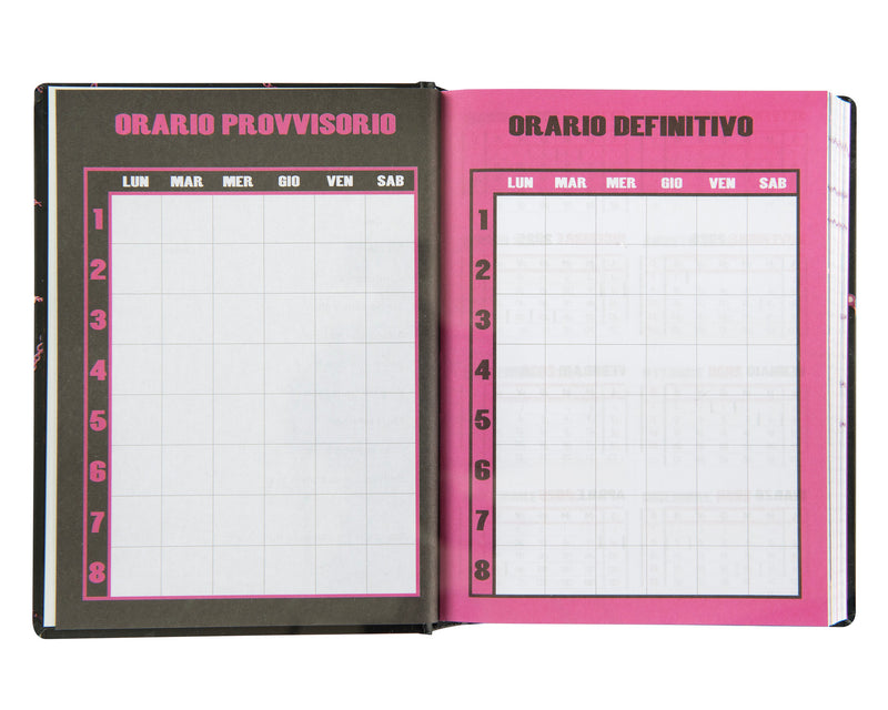 Diario 16 Mesi 25/26 Medium Anna Pepe Black