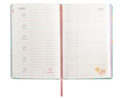 Agenda Settimanale 13 Mesi Turnowsky Summer Flowers