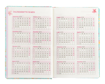 Agenda Settimanale 13 Mesi Turnowsky Summer Flowers