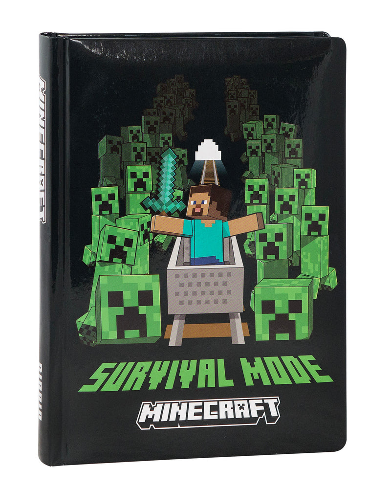 Diario 12 Mesi 25/26 Standard Non Datato Pixel Minecraft Black