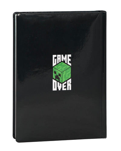 Diario 12 Mesi 25/26 Standard Non Datato Pixel Minecraft Black