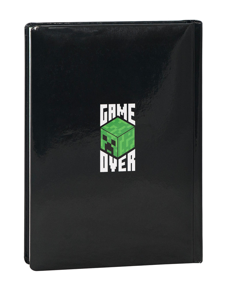 Diario 12 Mesi 25/26 Standard Non Datato Pixel Minecraft Black