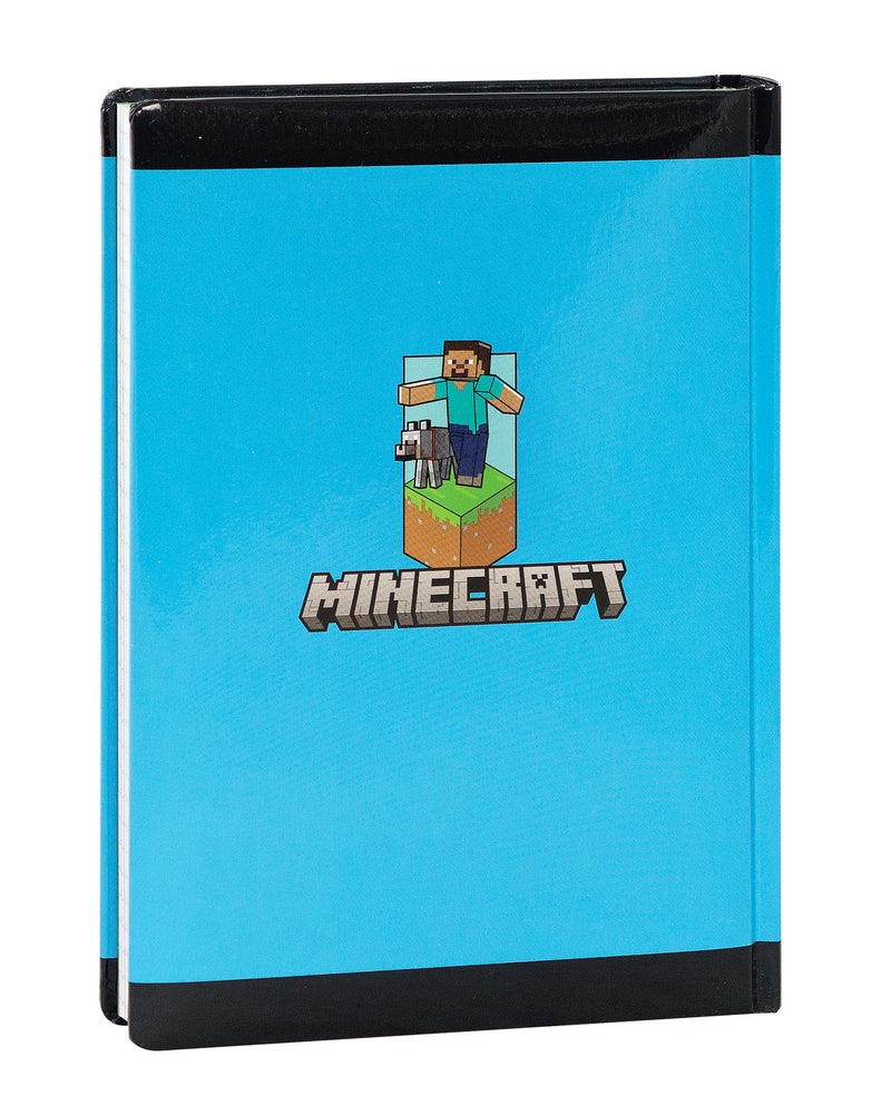 Diario 12 Mesi 25/26 Standard Non Datato Pixel Minecraft Blu