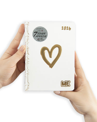 Diario 16 Mesi 25/26 Medium Love Luxury Me