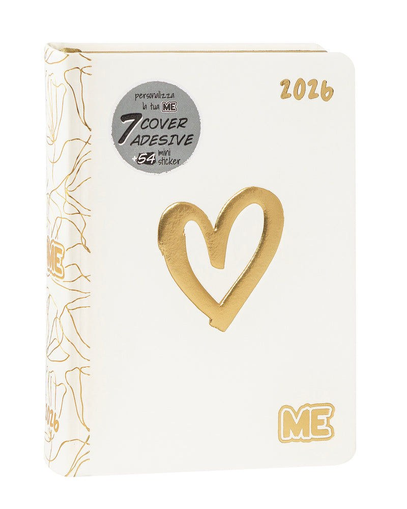 Diario 16 Mesi 25/26 Medium Love Luxury Me