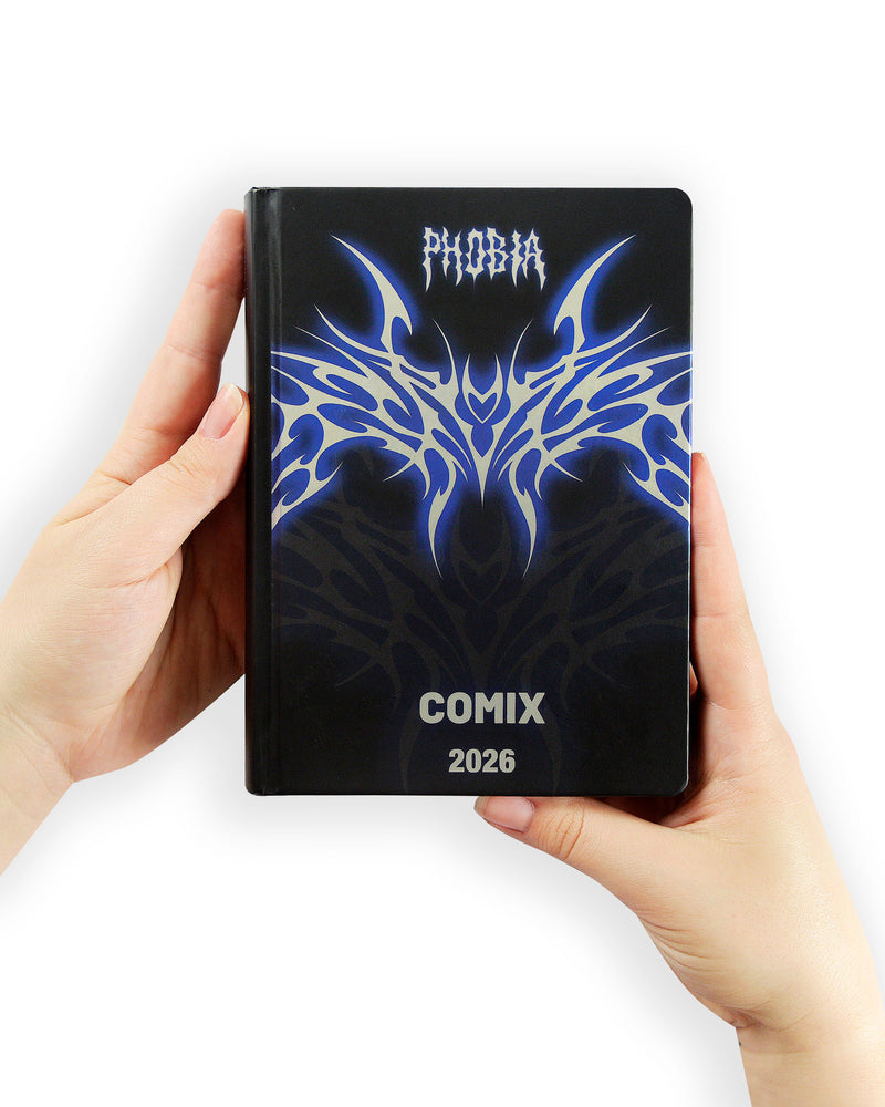 Diario 16 Mesi 25/26 Medium Comix Limited Edition Phobia