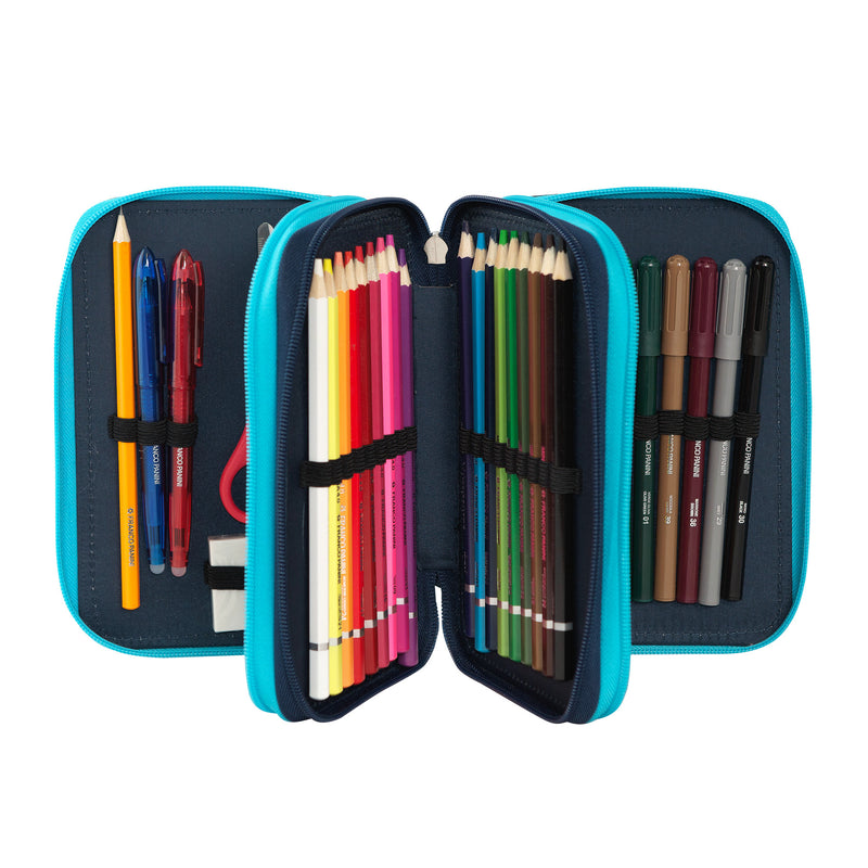 Astuccio 3 Zip Allover Scomix