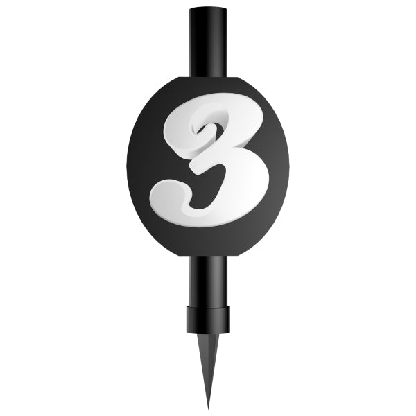 Candela Fontana 12 cm - Numero 3