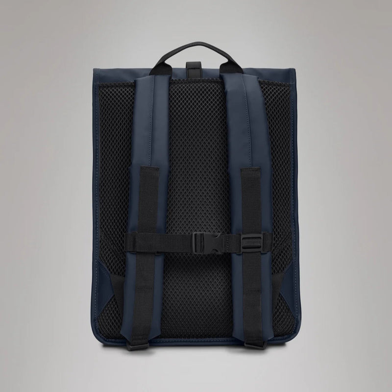 Zaino RAINS Rolltop Rucksack Impermeabile W3 Navy