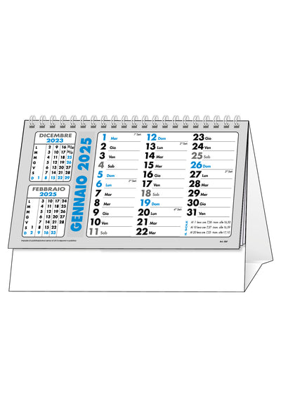 Calendario da Tavolo Classic 21 x 14 cm