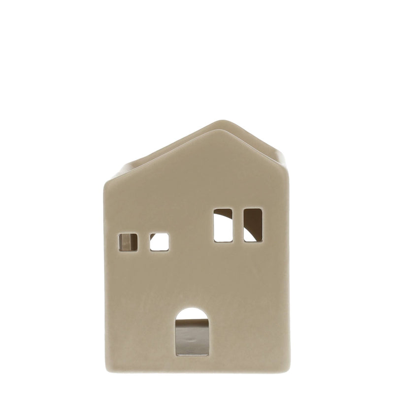 Brucia Essenze in Ceramica Sabbia Casa 9 x 7 x 12 cm