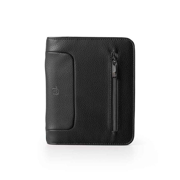 Agenda 12 Mesi Giornaliera 2026 Intempo Gate Trended Intercambiabile in Similpelle con Zip Nero 15 x 21 cm