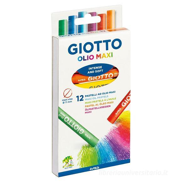 Pastelli ad Olio Giotto Maxi - 12 pezzi