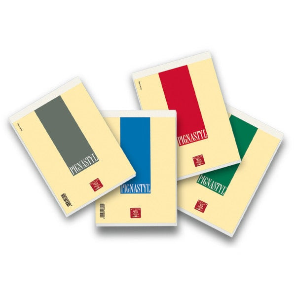 Blocco Note con Spirale Lato Corto Pignastyl 80 gr / 21 x 29 cm / 60 Fogli / Bianco