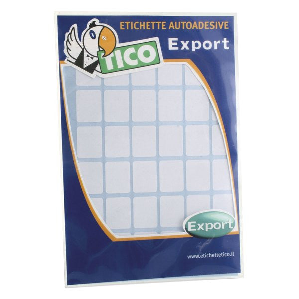 Etichetta Adesiva Bianca Tico Export 38 x 25 mm - 10 pezzi
