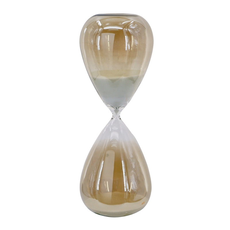 Clessidra in Vetro con Sabbia Oro 90 Minuti 13 x 36 cm
