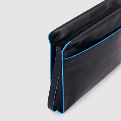 Pochette Piquadro in Pelle Porta Ipad® 11' Blue Square Blu