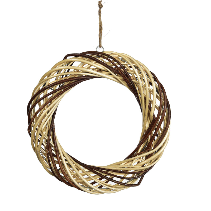 Ghirlanda in Vimini Natural 26 x 4 cm