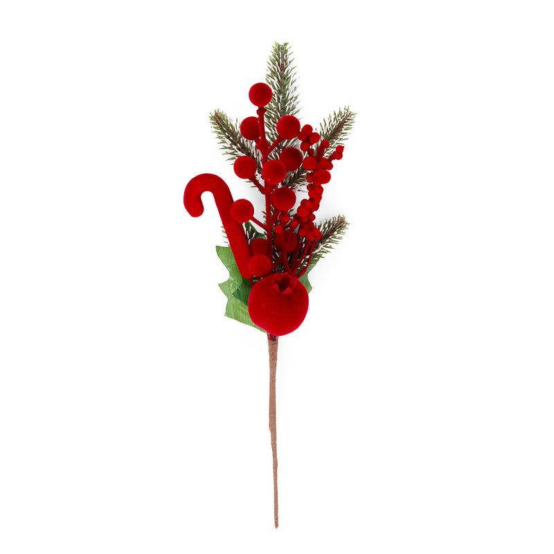 Pick in PVC Candy Floccata Bordeaux 30 cm