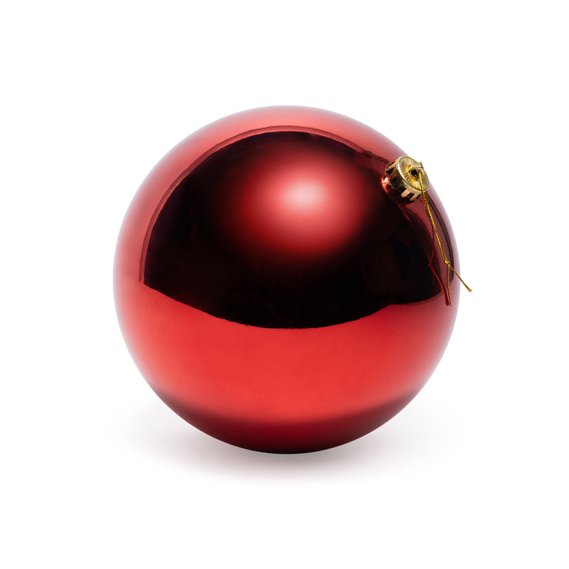 Sfera in PVC Lucida Rosso 25 cm