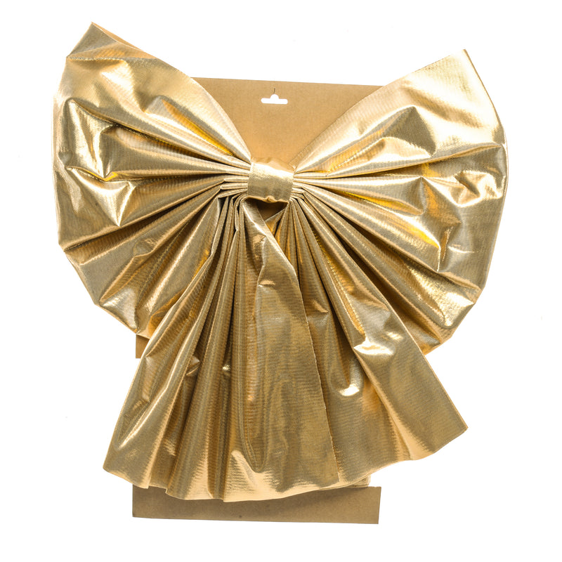 Fuoriporta Fiocco in Tessuto Oro 58 x 66 cm