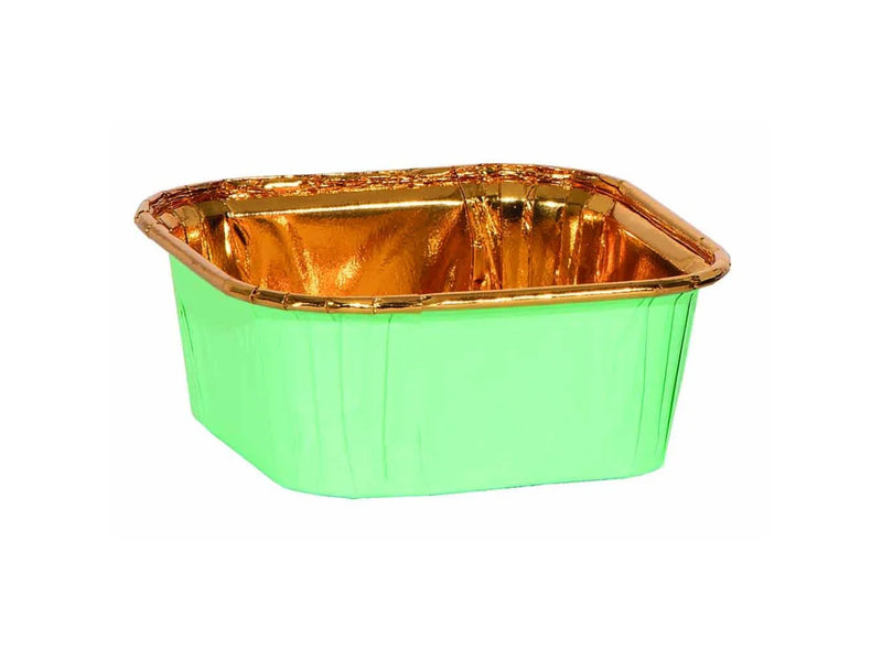 Pirottino Quadrato in Carta Menta 6,6 x 3,5 cm - 50 pezzi