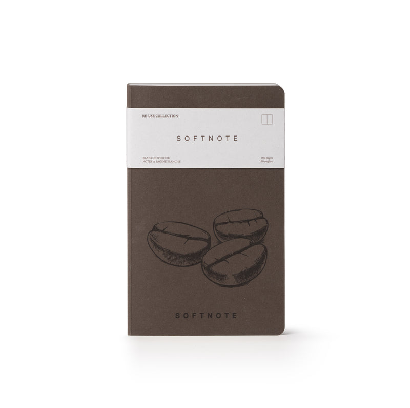 Taccuino Softnote Intempo Re-Use Collection Coffee 9 x 14 cm