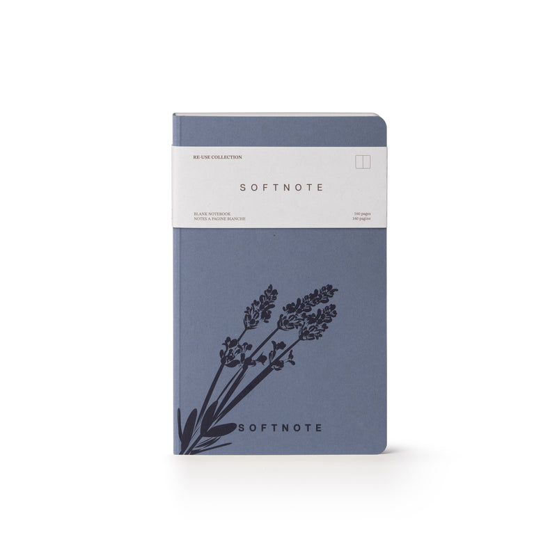 Taccuino Softnote Intempo Re-Use Collection Lavanda 13 x 21 cm