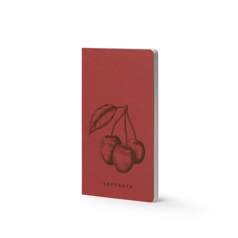 Taccuino Softnote Intempo Re-Use Collection Ciliegia 13 x 21 cm