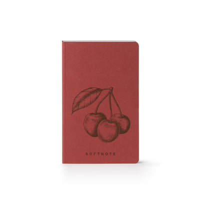 Taccuino Softnote Intempo Re-Use Collection Ciliegia 13 x 21 cm