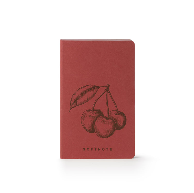Taccuino Softnote Intempo Re-Use Collection Ciliegia 13 x 21 cm