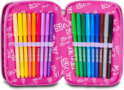 Astuccio 3 Zip Sj Gang Sj Ever Style Jam Gang Unicornside Girl
