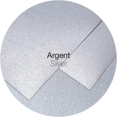 Cartoncini Pollen Clairefontaine Pliee per Segnaposto 210 gr / 8,5 x 8 cm / Argento / 25 pezzi