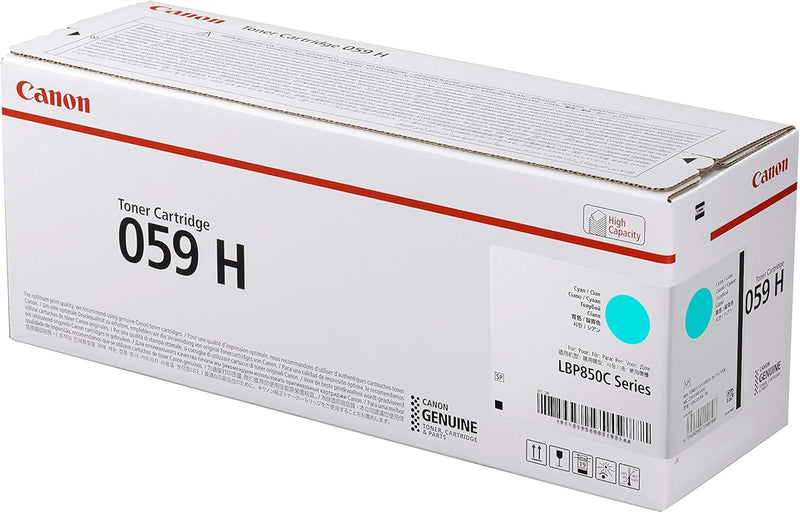 Toner Originale Canon 059H Ciano