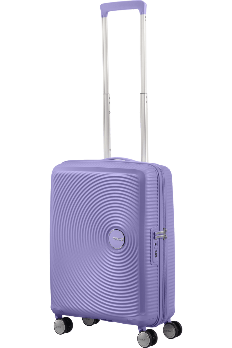 Valigia da Cabina Espandibile American Tourister Soundbox 55 cm con TSA Lavender