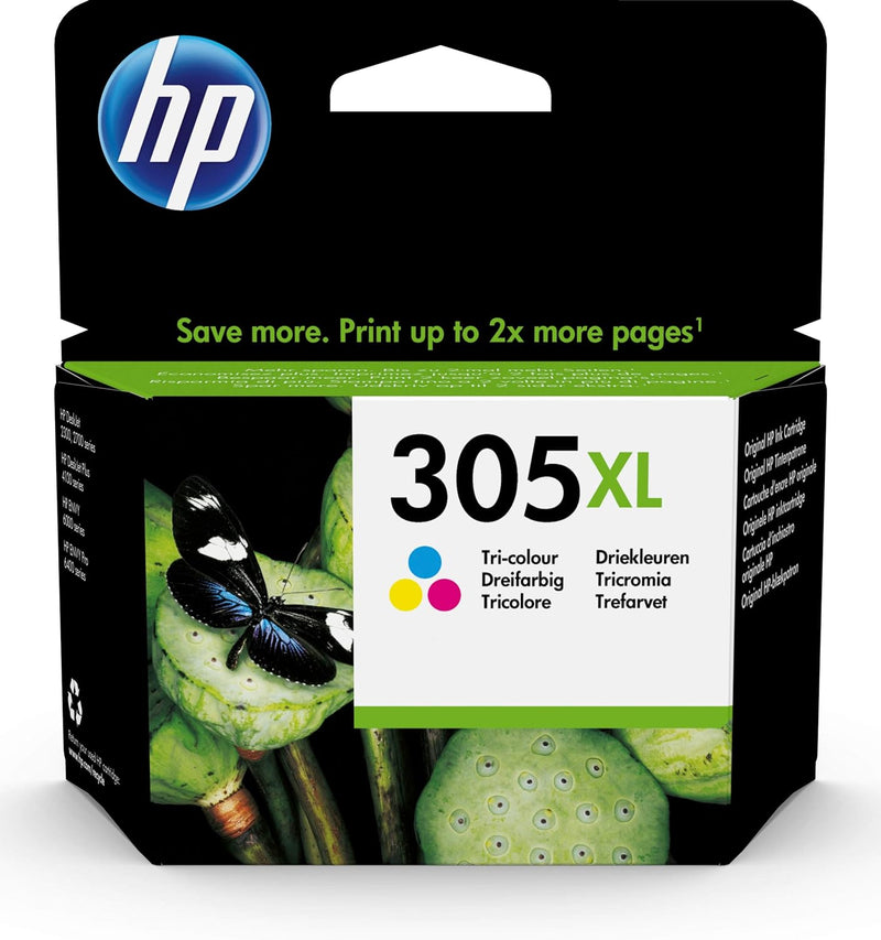 Cartuccia Originale HP 305XL Tri-Color