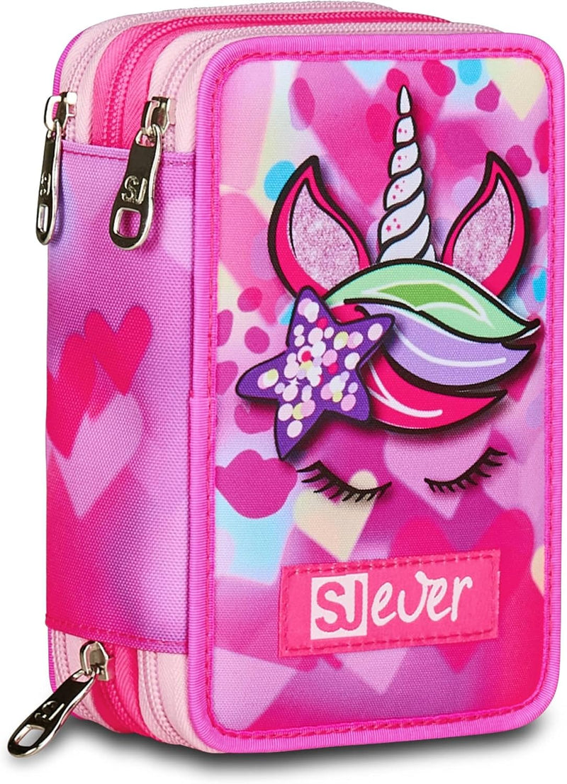Astuccio 3 Zip Sj Gang Sj Ever Style Jam Gang Unicornside Girl