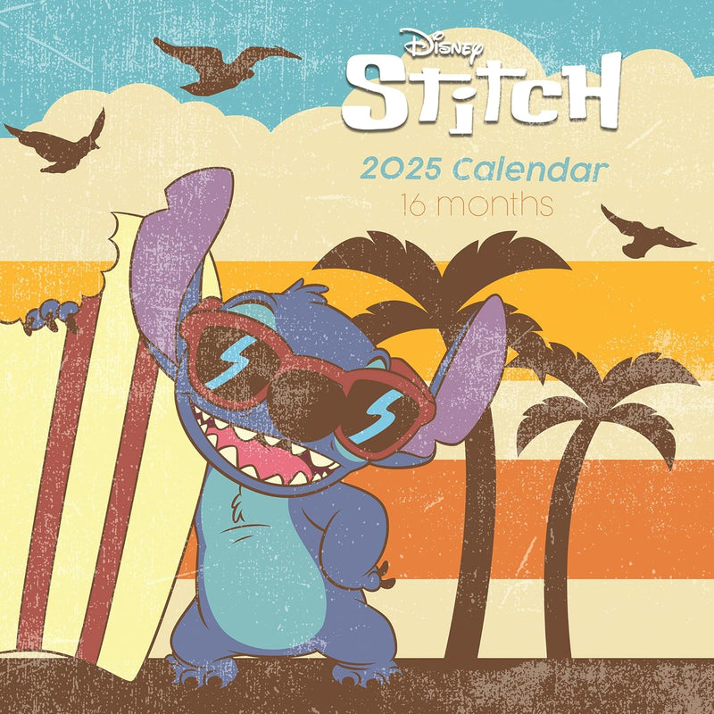 Calendario 2025 Lilo&Stitch 30 x 30 cm